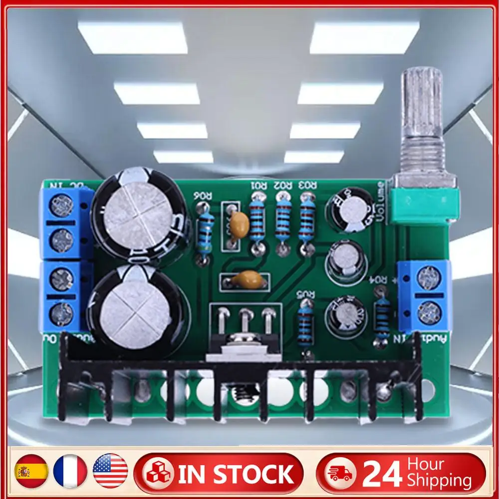 

TDA2050 Mono Audio Power Amplifier Board 1-2A Audio Amplifier Output Module 10-100W Stereo Power Amplifier 1-Channel