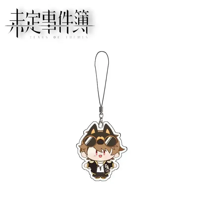 Cute Anime Tears of Themis Phone Keychain Charm Pendant Bag Charms Key Ring Friends Couple Jewelry Gift Fashion