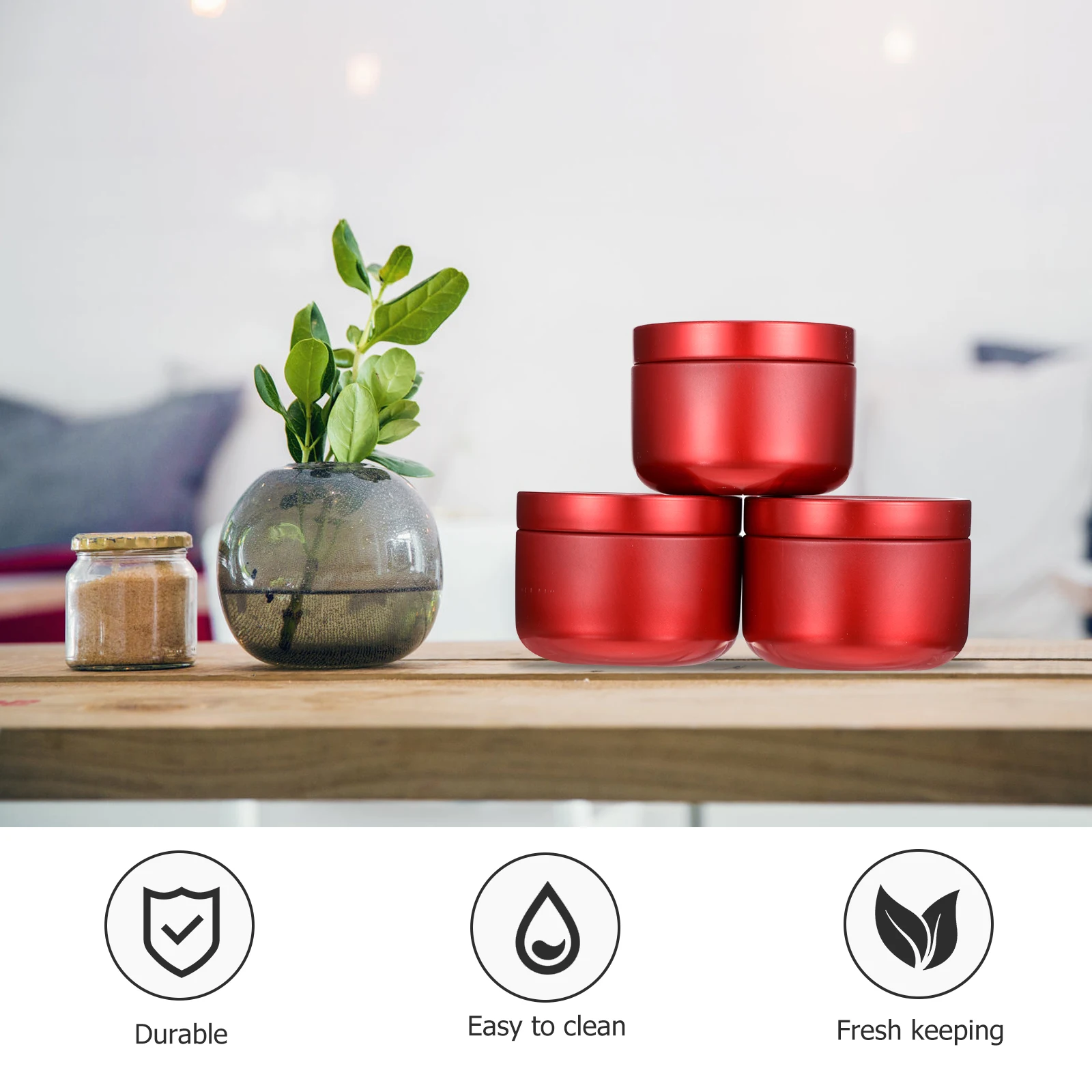 

10pcs Tinplate Tea Tinplate Storage Containers Sealed Jars Multi Purpose Tea Leaf Jars Gift Candy Home Party Use