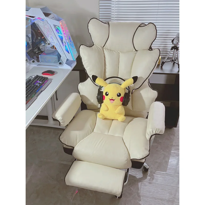 

Household Lazy Office Chairs Nordic Adjustable Backrest Computer Chair Balcony Single Sofa Chair Gaming Chair Office Furniture