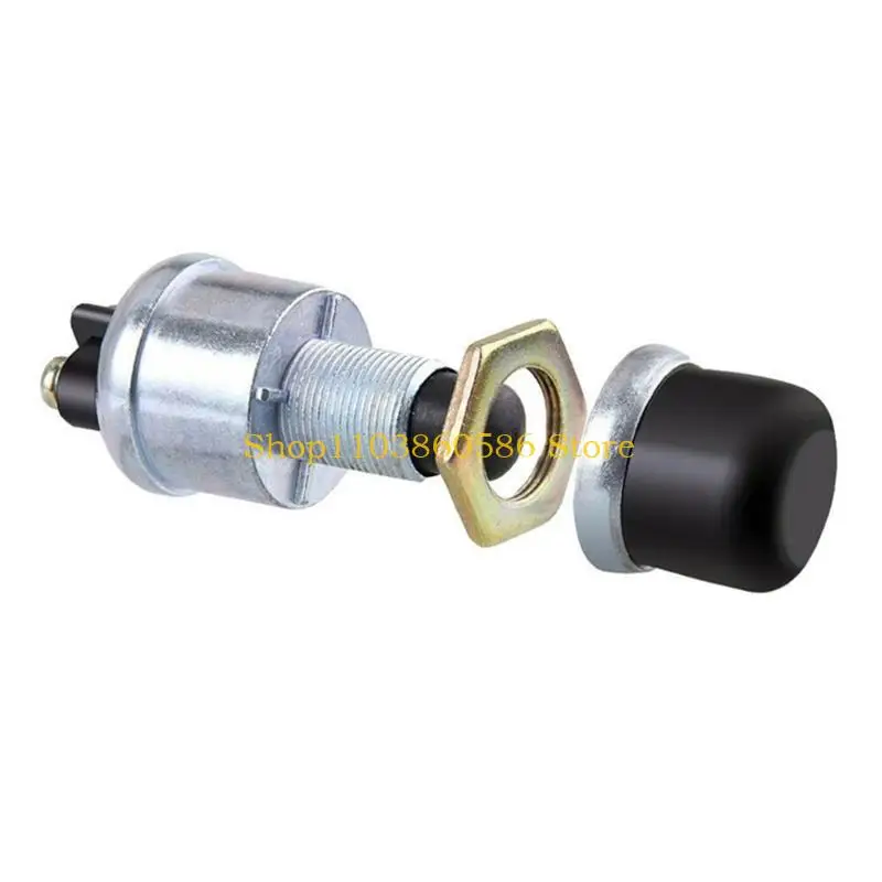

242A 60A 12V 24V Truck Engine Start Ignition Starter Switch Waterproof Push Boat Starter Horn Replacement Button
