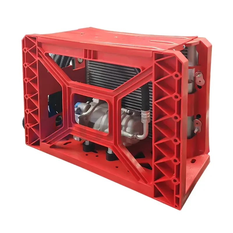 

Professional Auto Electric DC 24V Backwall Air Conditioner Parking AC Unit 12V for Truck Van Excavator