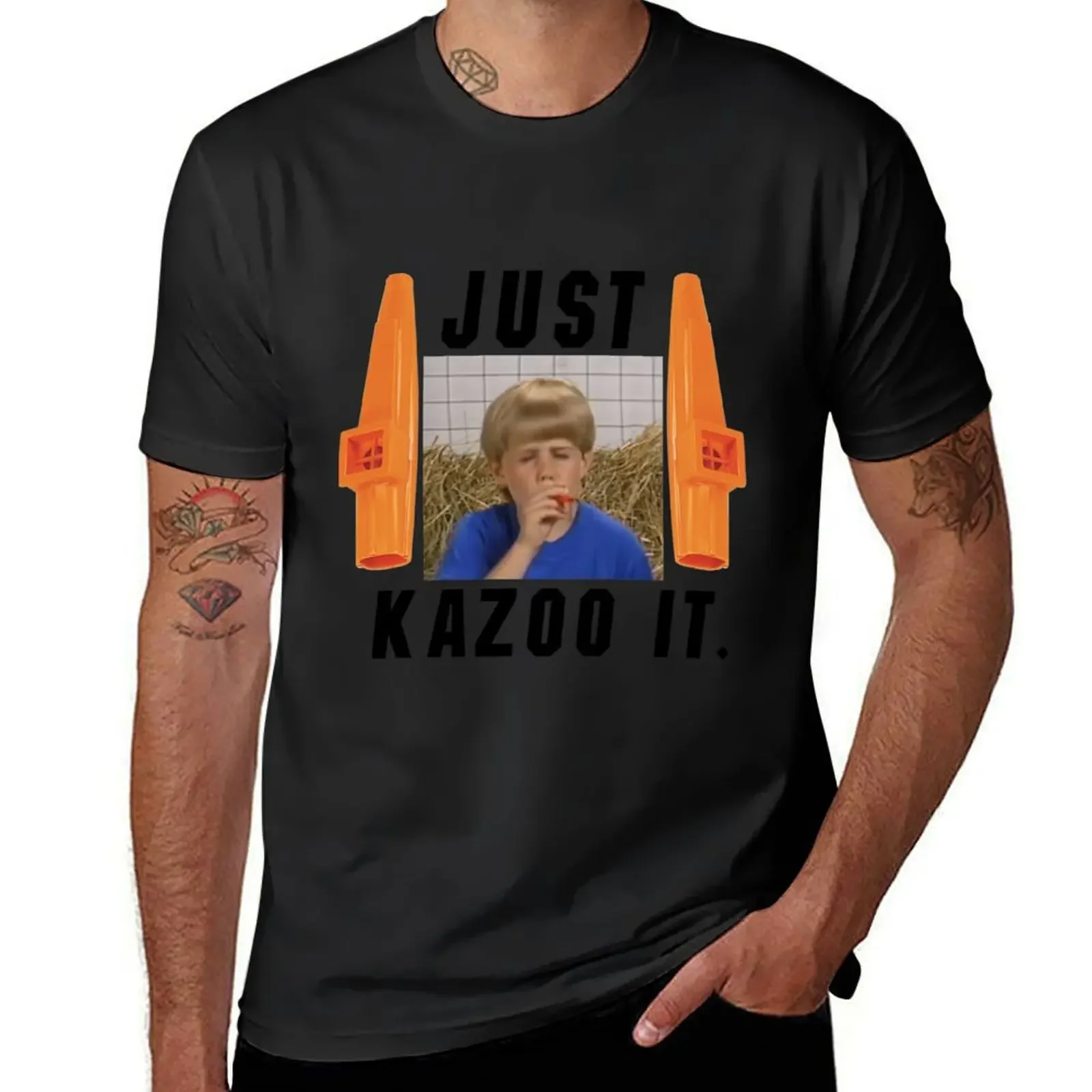 Just Kazoo it. T-Shirt essential t shirt vintage sports fans mens big and tall t shirts