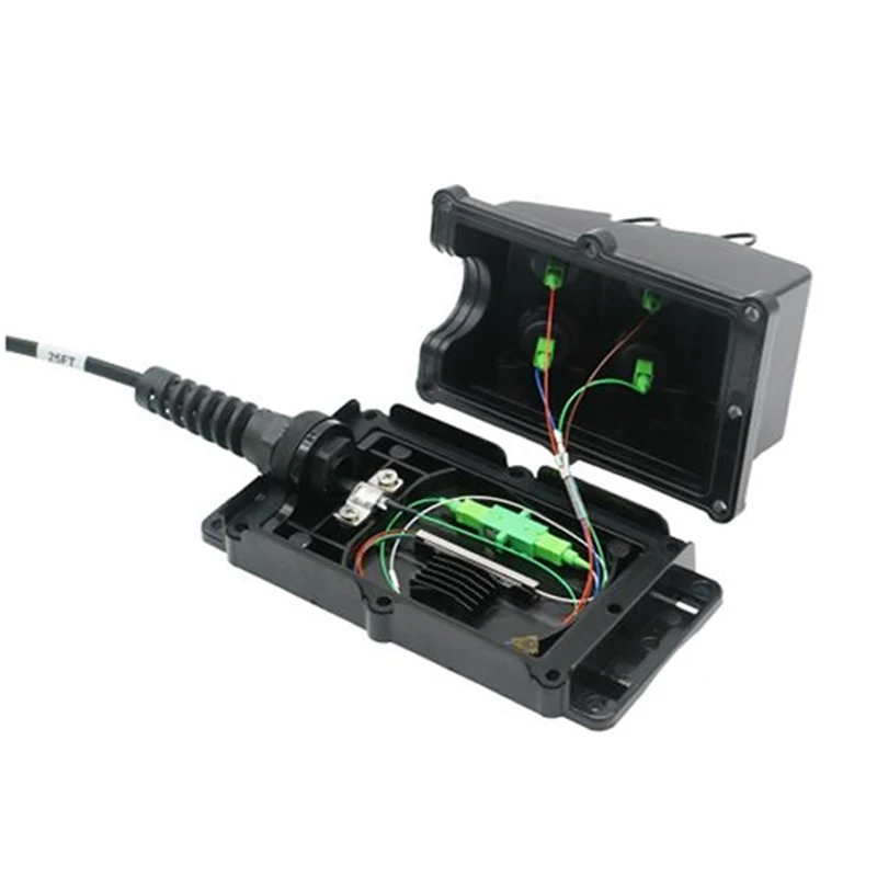 4-портовая коробка MST Corning Opti-Tap FTTH FTTA NAP Водонепроницаемая многопортовая застежка сервисного терминала