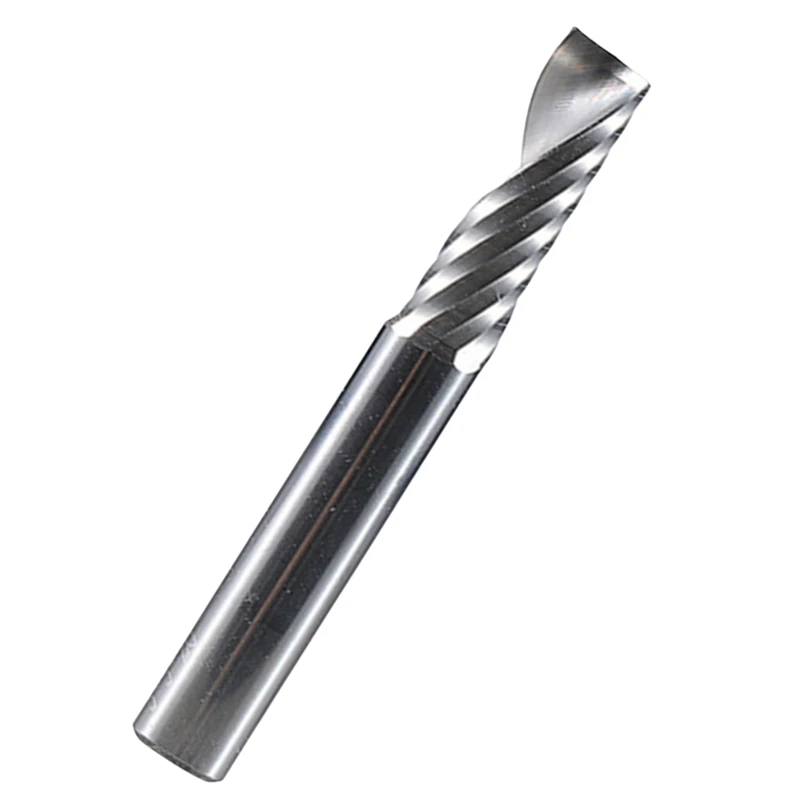 Single-Edge Spiraal Frees 3D Graveren Mes Voor Houtbewerking Acryl Snijden 1PC 10*32*65Mm Carbide Frees