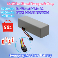 14.4V 4S2P 7000mAh Sweeping Machine Battery for Xiaomi Mi Jia 1C P1904 MM STYTJ01ZHM Robot Vacuum Cleaner Accessory SKV4093GL