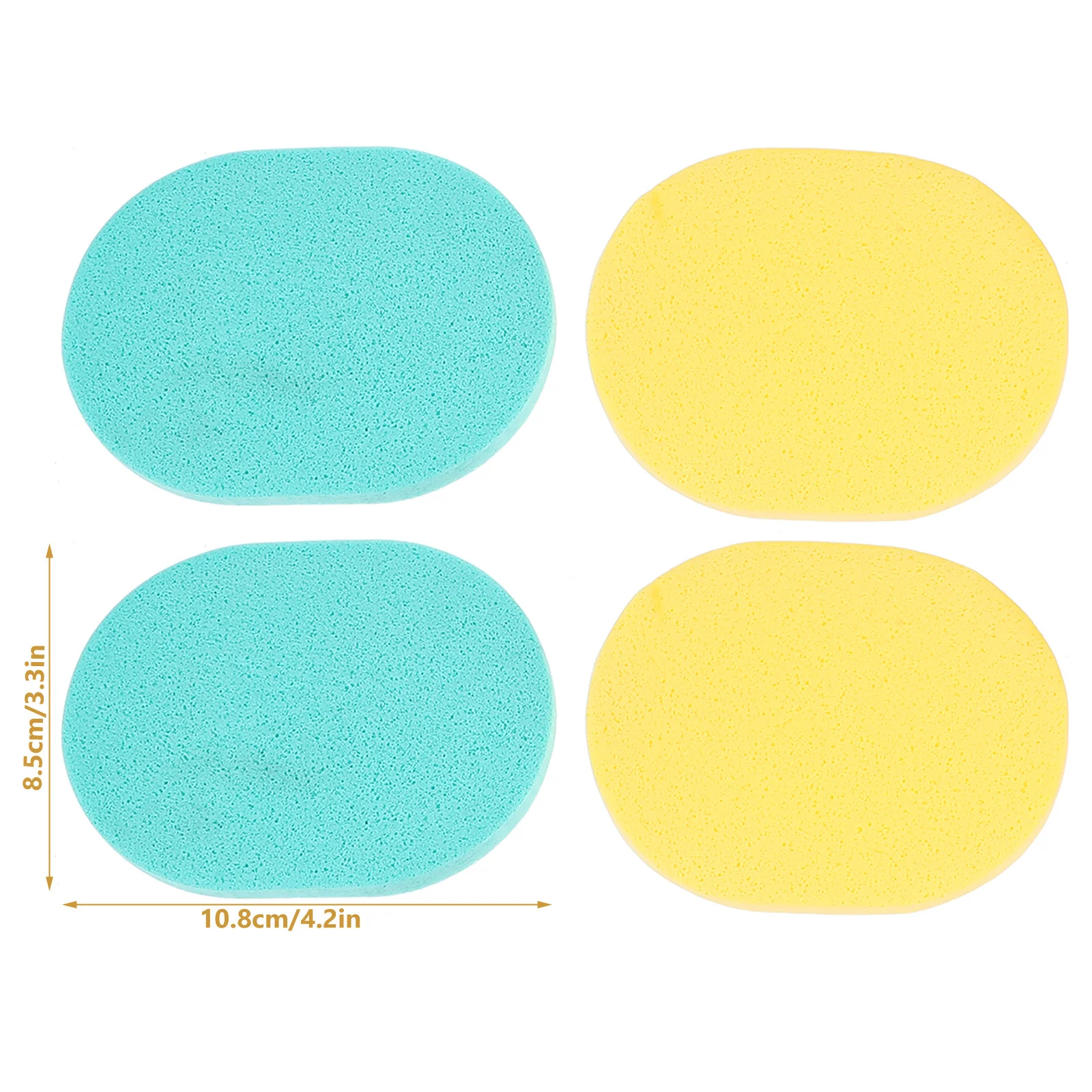 50pcs Facial Sponge Face Pad For Control Brightening Skin Care Tool Makeup Remover