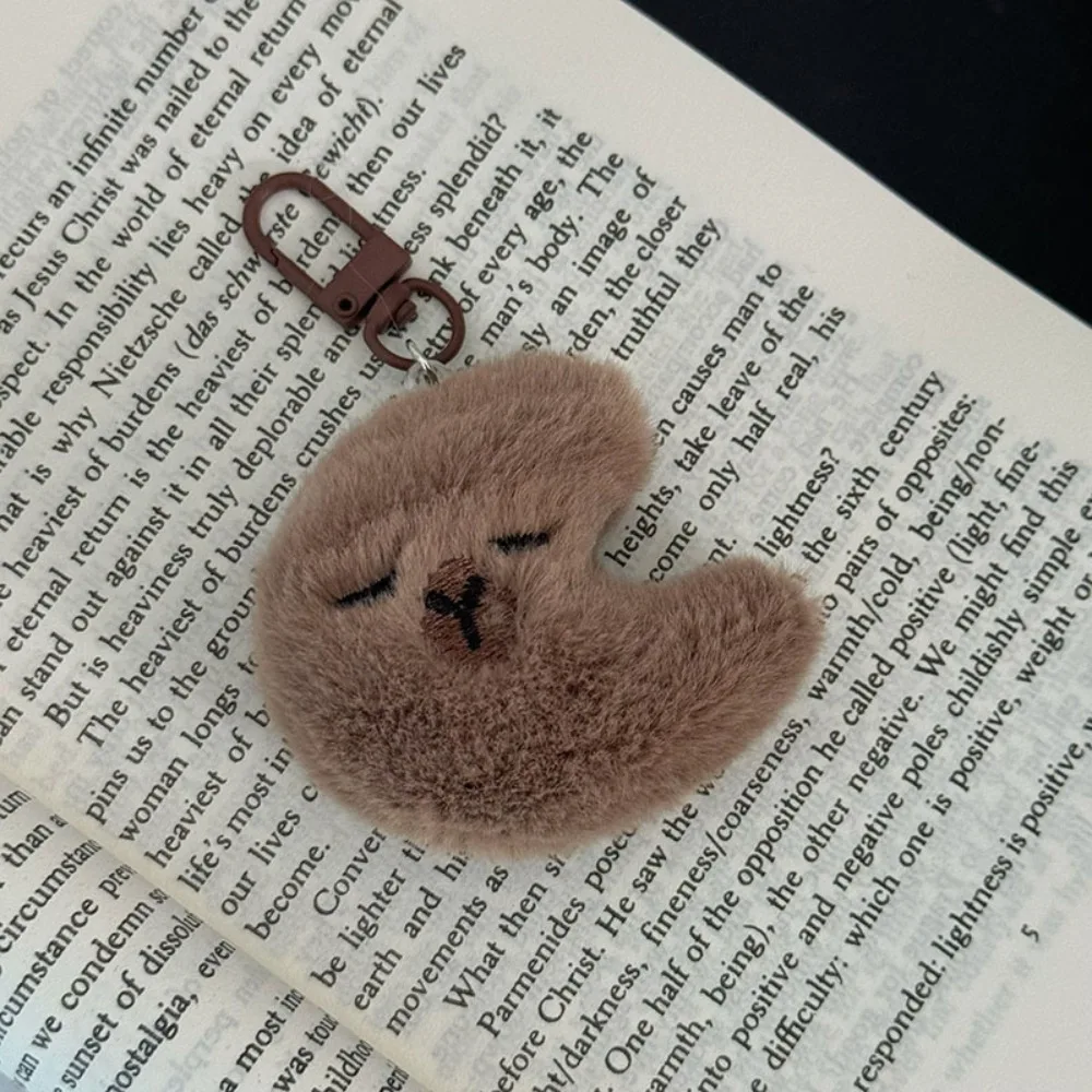

Soft Capybara Plush Keychain Cartoon Stuffed Capibara Doll Plush Keyring Pentagram Hape Simulation Chirping Kapibara Pendant