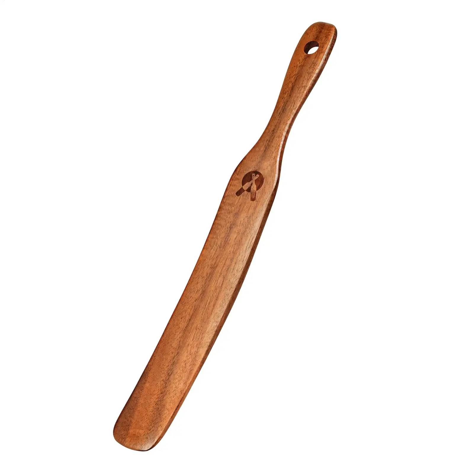 Bread Stirring Spatula Eco-Friendly Wooden Sourdough Starter Mixer Kitchen Jar Scraping Tool Dough Mixing Flat Stirring Stick