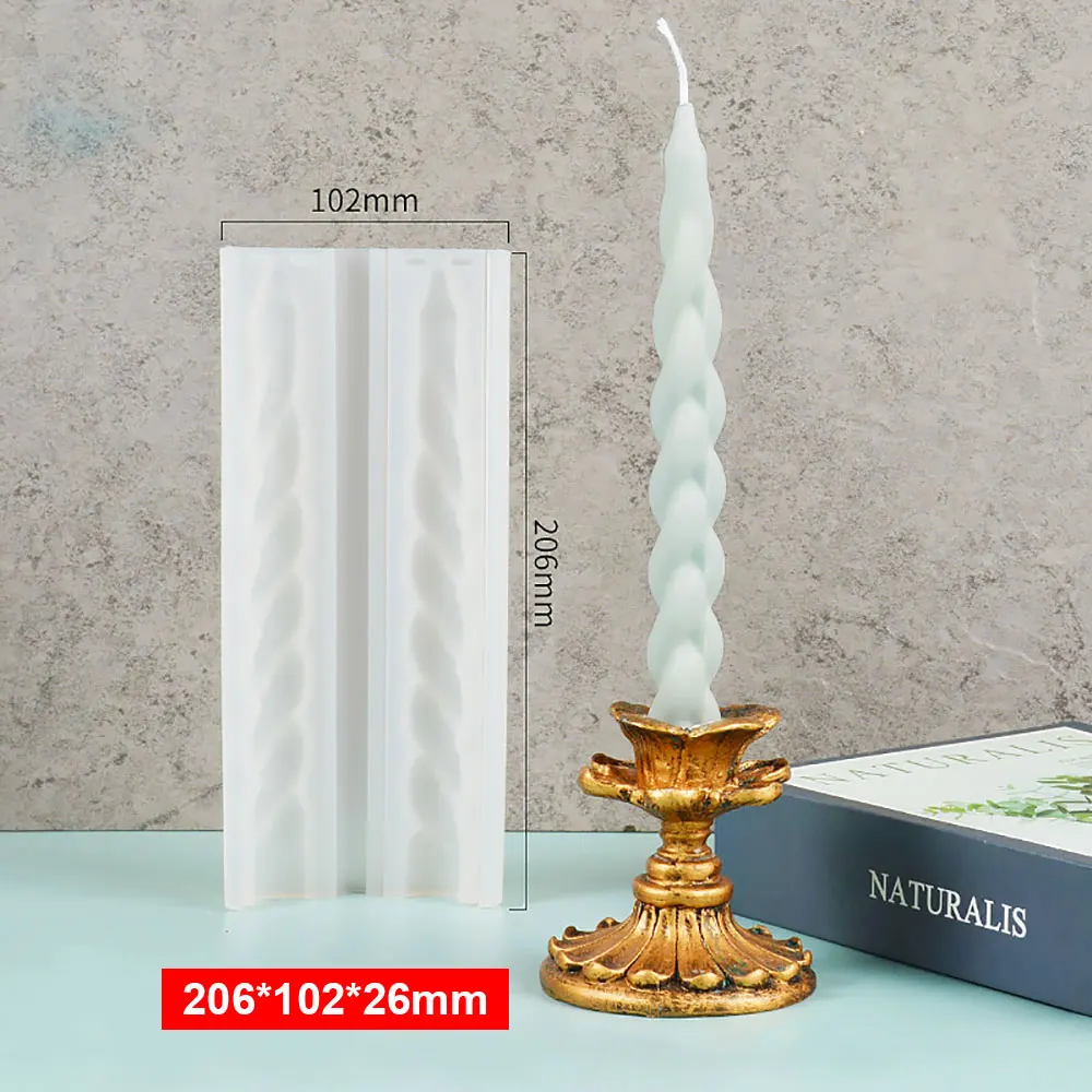 DIY Long Silicone Mold for Candle Making
