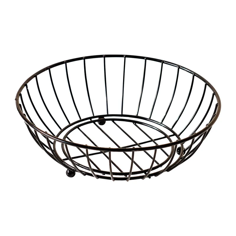 

Nordic Wrought Iron Fruit Plate Light Luxury Home Ins Style Living Room Candy Snack Storage Tray Modern Simple Decor