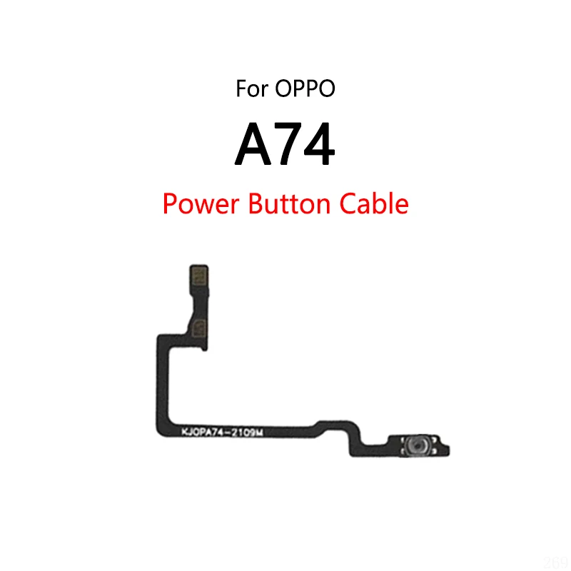 Power Button Switch Volume Mute Button On / Off Flex Cable For OPPO A74 4G