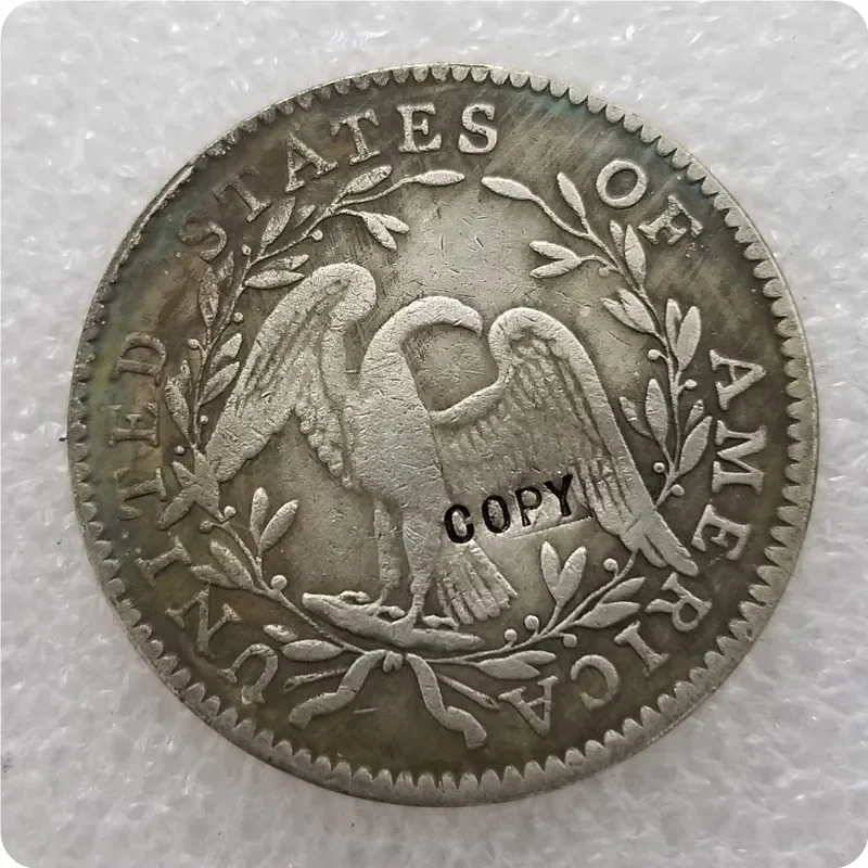 USA 1794,1795 Flowing Hair half Dollar COIN COPY commemorative coins-replica coins medal coins collectibles Challenge Pocket Coi