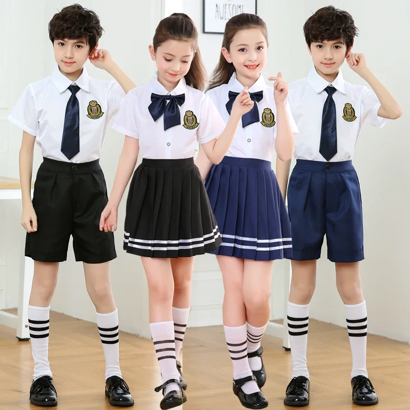 Uniformi scolastiche giapponesi anime COS sailor suit top + tie + gonna JK Navy style studenti vestiti per ragazza manica corta