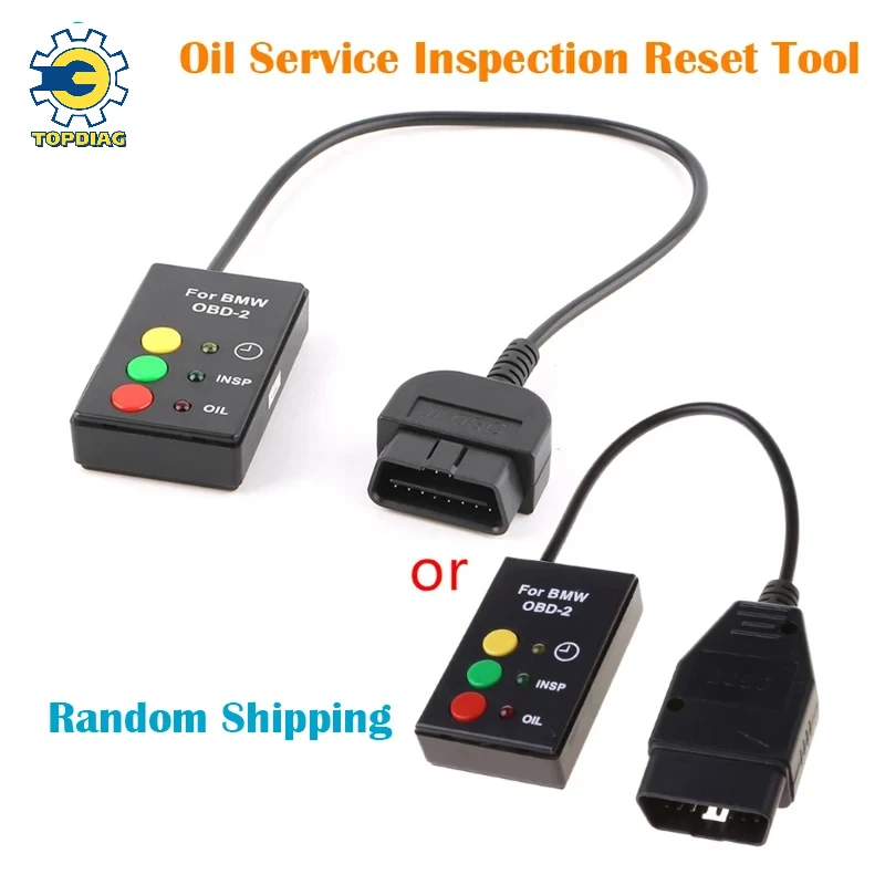 16Pin Oil Service Inspection Reset Tool for BMW E46 E39 X5 Z4 U90C OBD2 Maintenance Lights Instrument Diagnostic Connnector Car