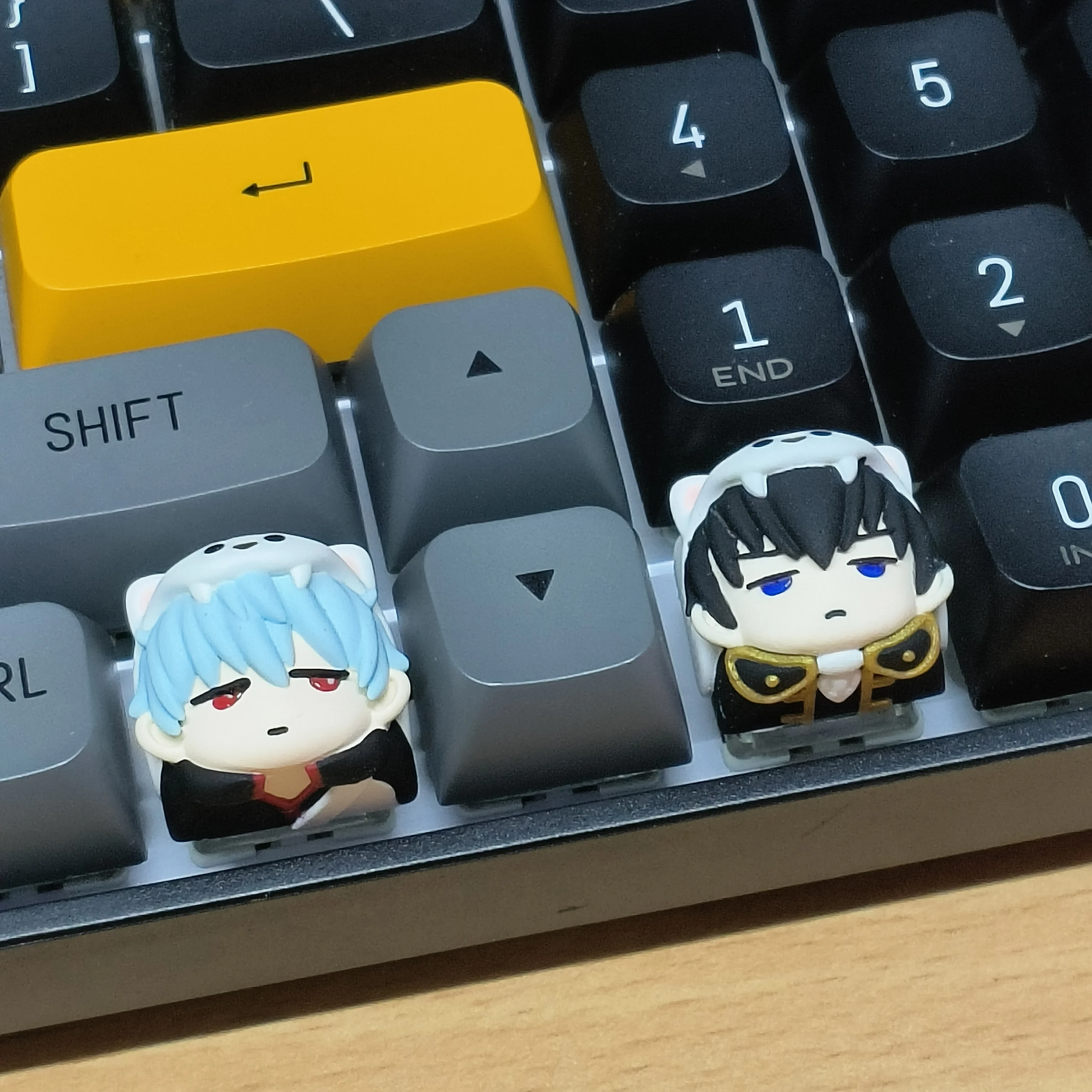 Gintama Sakata Gintoki Hijikata Toushirou Keycap Anime Character Merchandise R4 Esc Replacement Keyboard Accessory Single Keycap