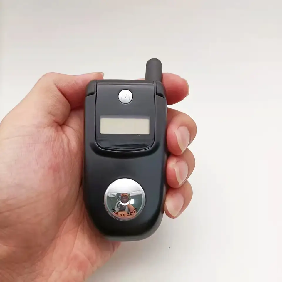 هاتف Motorola V220 مجدد أصلي ببطارية قابلة للفصل 860 مللي أمبير بالجملة مع شحن مجاني - 2