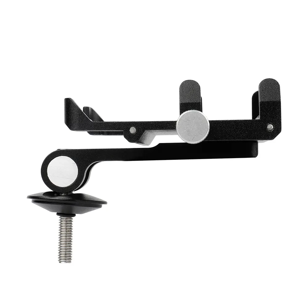 Gub g95 aluminium fahrrad telefon halter halterung stiel fahrrad telefon headset halterung passt für 1-1/8 "1/8mm gabel für 4, 5-7 zoll gps telefon – Detail 15