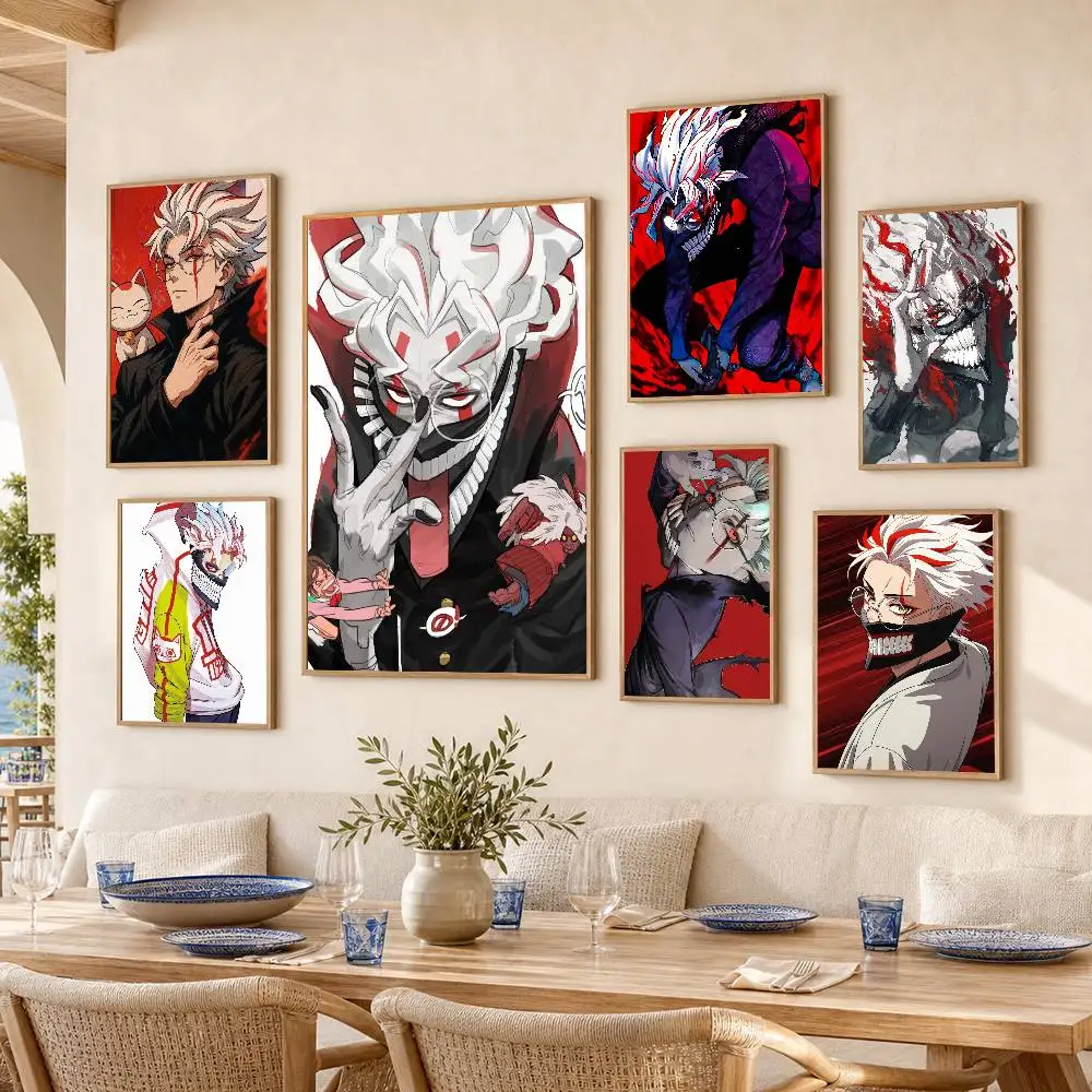 K-Ken Takakura Waterproof Self-Adhesive Wall Poster for Bedroom Living Room Home Decor