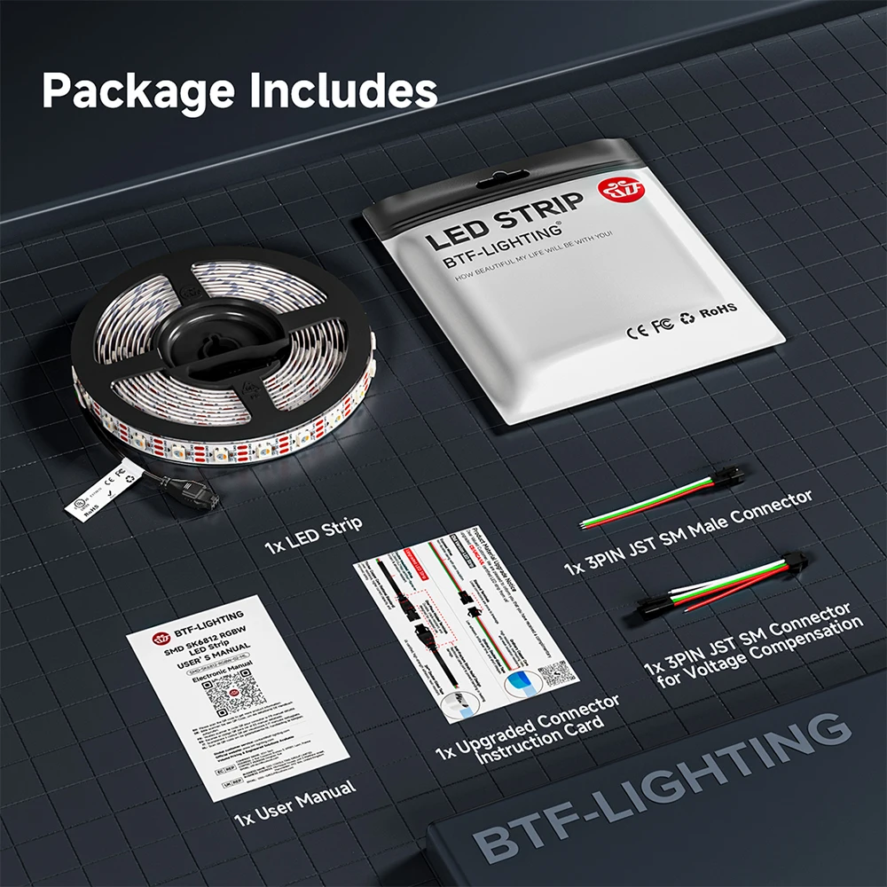 5V SK6812 RGBW LED Strip 3