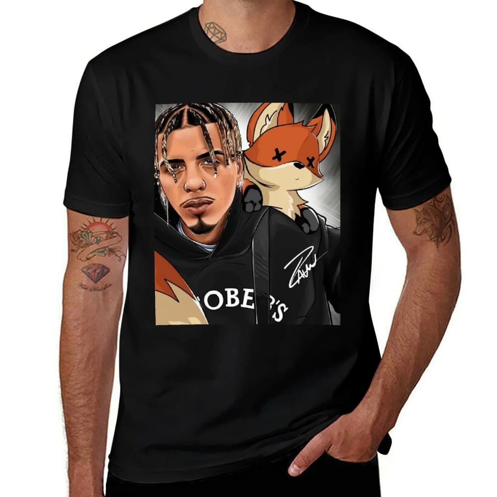 Alejandro Art T-Shirt Work Utility Casual Tee Shirt