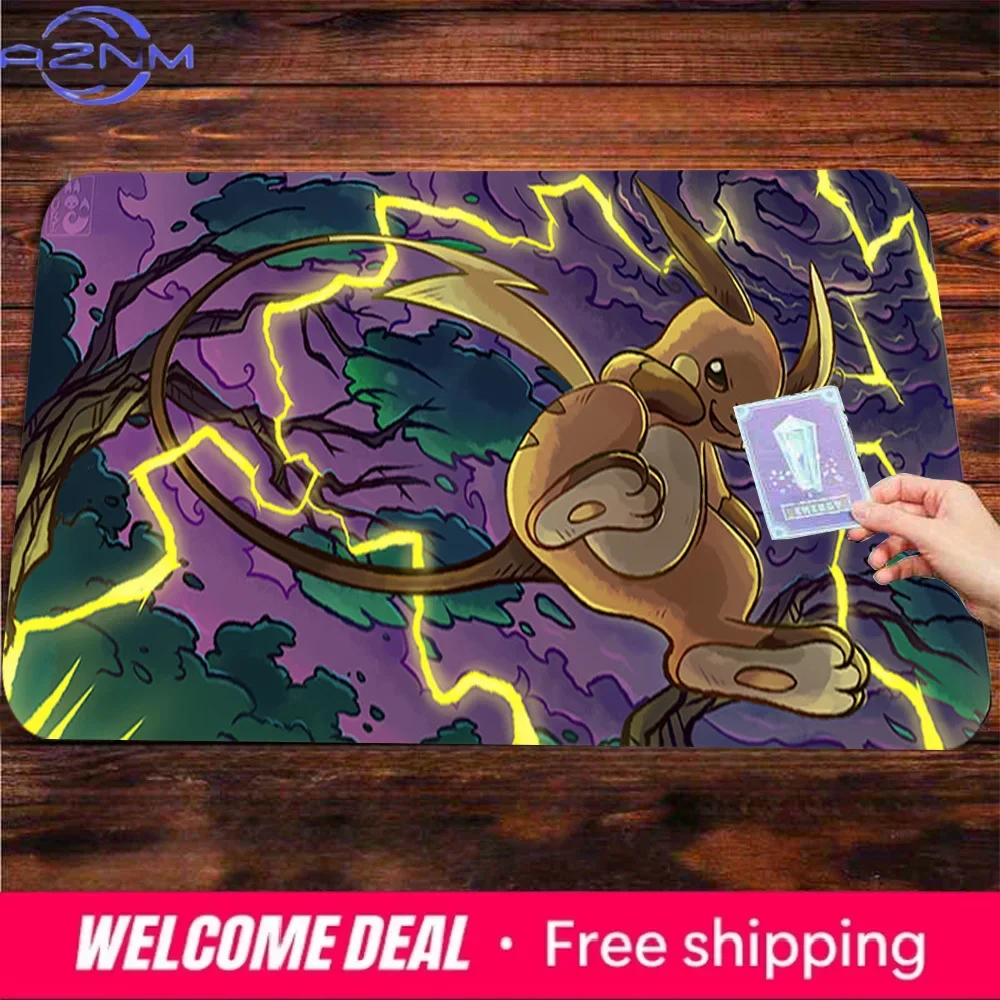 Epic Thunder Raichu Gaming Mouse Pad Non-Slip Desk Mat