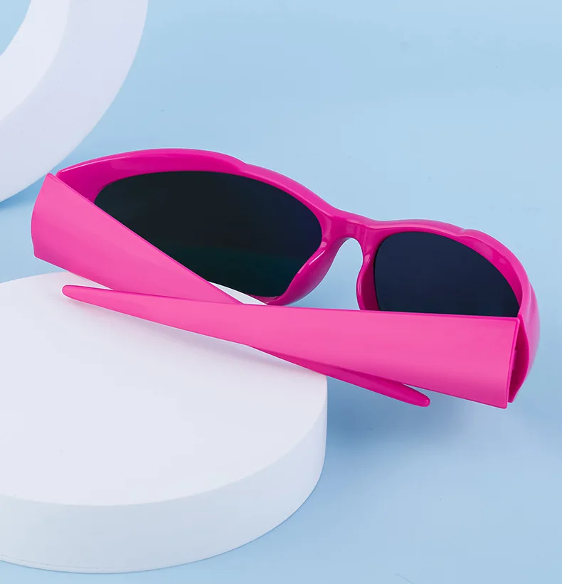 Neue y2k Sport Punk Sonnenbrille Frauen Männer Luxusmarke Mode Retro 2000's Brillen Vintage Steampunk Sonnenbrille Sonnenbrille uv400 – Detail 5