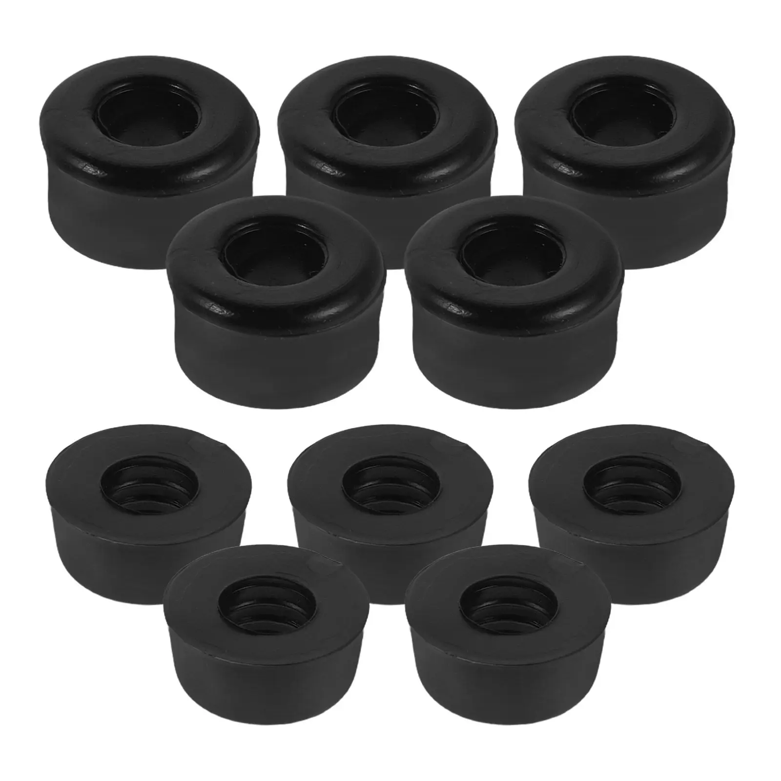 

10Pcs Skateboard Bushings PU Shock Absorbing Cushions for Roller Skates Trucks Replacement Smooth Stable Ride Joint Protection