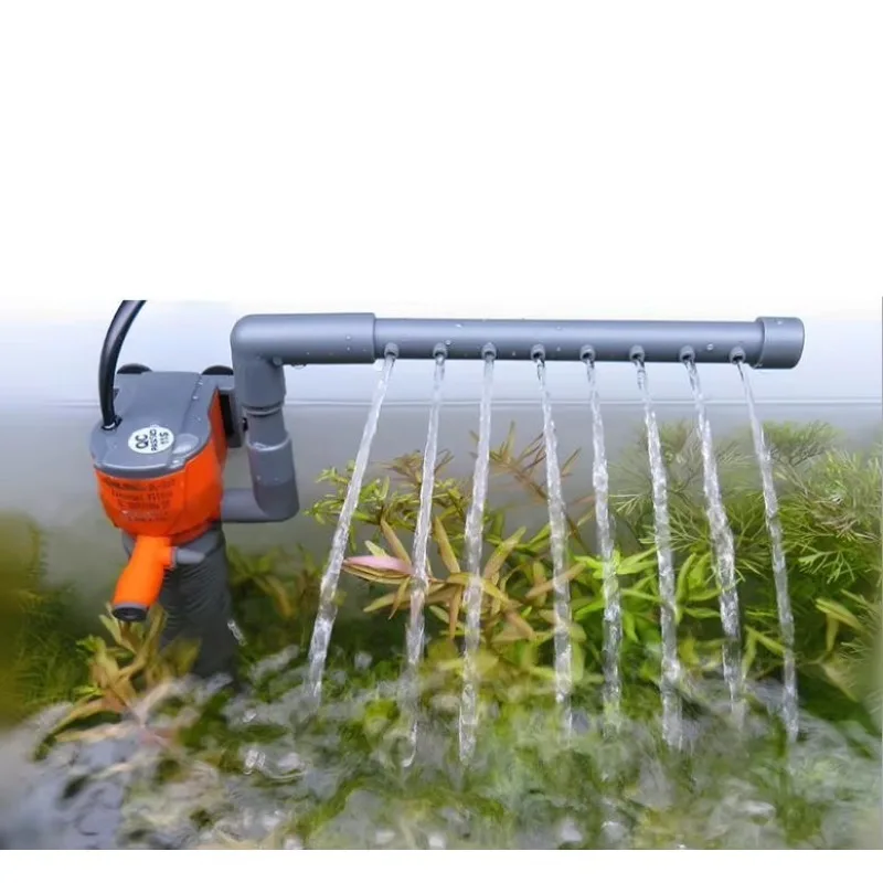 

Small Fish Tank Aquarium Filter Three-In-One Built-In Submersible Pump Oxygenation Filter Pump
