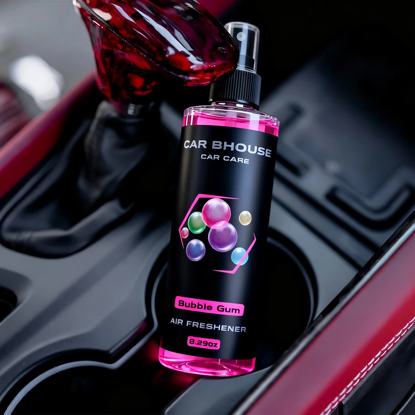 Blumen-Frucht-Duft Auto-Lufterfrischer-Spray, 8,29oz/245ml Große Kapazität, Langanhaltender Duft, Geeignet für Auto, Zuhause, Hotel, Geschenk – Detail 12