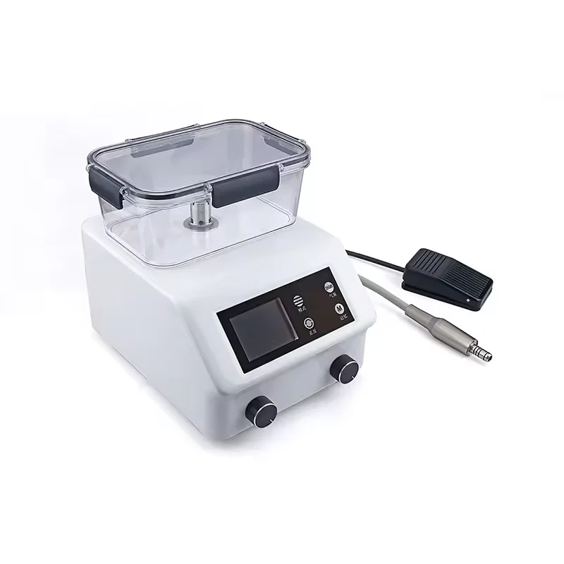 Dental Electric Motor With External Water Led Fiber Optic Handpieces Long Endurance for Out Door Treatment Dentist Teaching