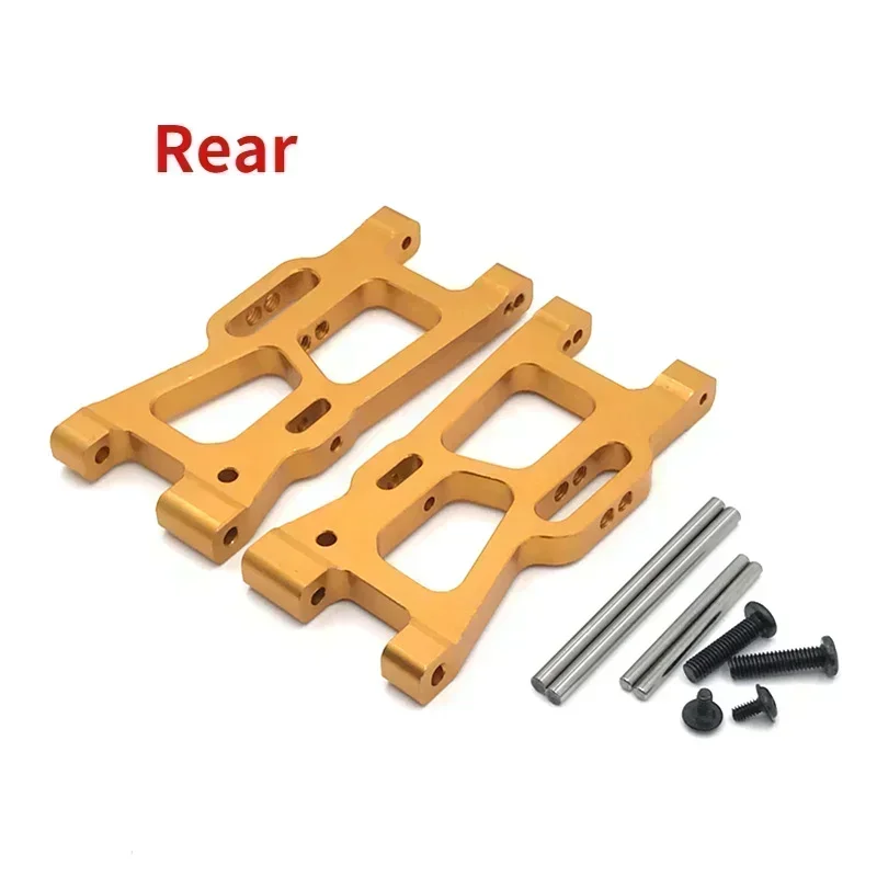WLtoys 124018 124019 144001 RC قطع غيار السيارات المعدنية الجبهة سوينغ الذراع الخلفي سوينغ الذراع الأمامي كأس التوجيه C مقعد العجلة الخلفية