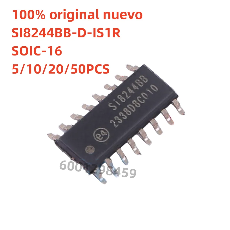 

100% original nuevo 5pcs - 50pcs SI8244BB SI8244BB-D-IS1 SI8244BB-D-IS1R IC LINE DRIVER 16SOIC