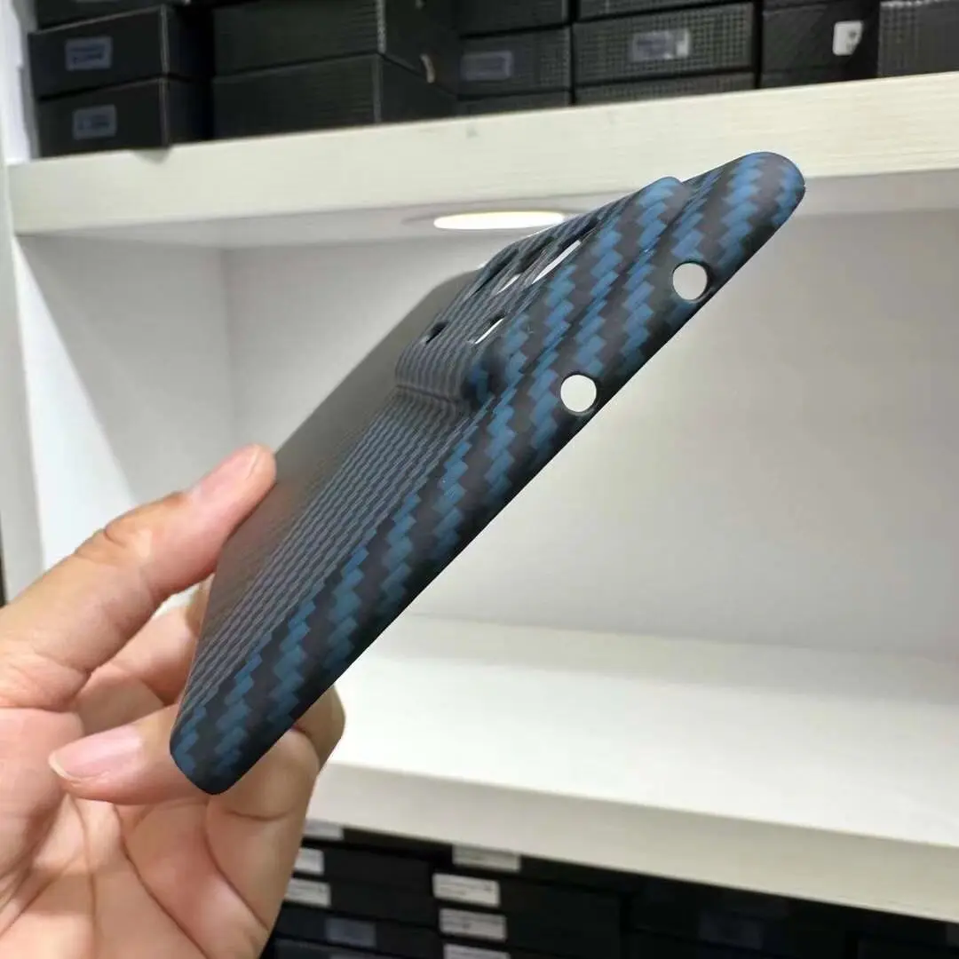 Carbon Fiber Case for Honor Magic V2 Case Aramid Fiber Case Ultra-Thin Shockproof Protective Case for Honor Magic V2 Phone Cover