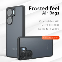 Skin Sensation Airbag Anti Drop Case Cover for Vivo Iqoo Neo 9 Mircropyle Back Case Cover Mobile Phone Fundas for Vivo Iqoo Neo9