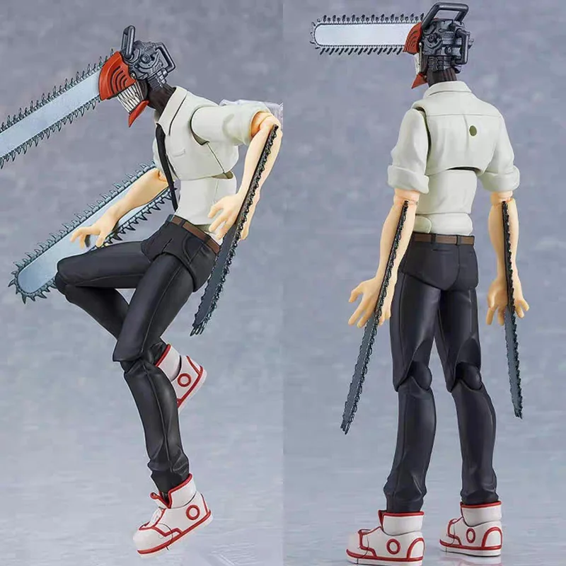 Heiße 586 Chainsaw Man Denji Actionfigur mit beweglichen Gelenken, Sammlerstück aus PVC, Modell für Anime-Fans, Sammlerstück, Dekofigur, Spielzeug