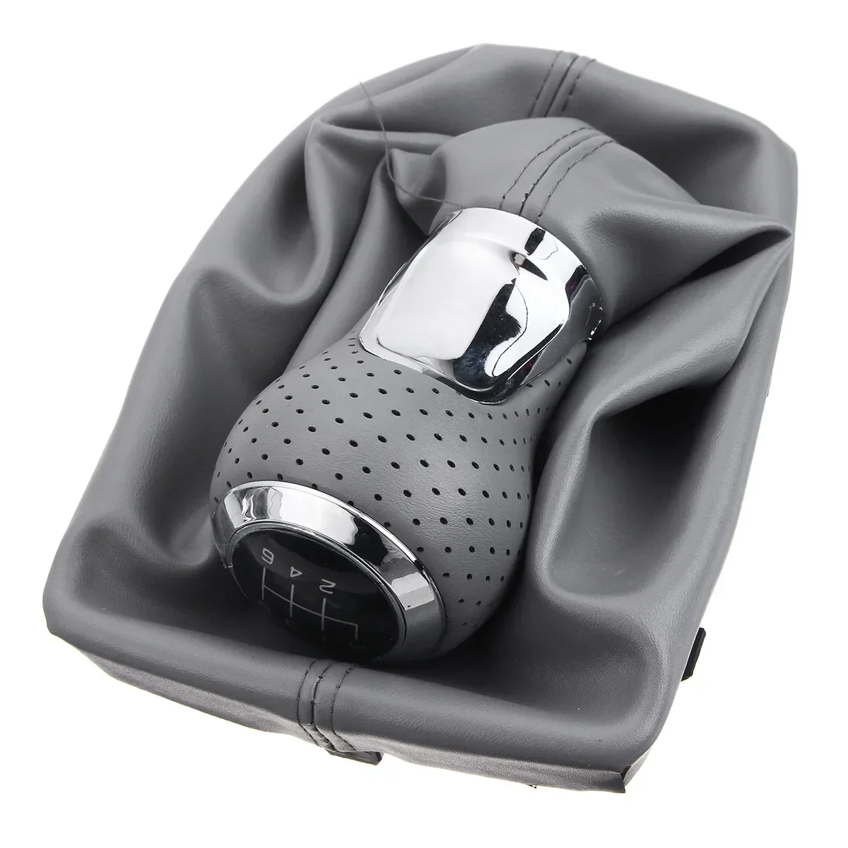 

Автомобильная ручка переключения передач из искусственной кожи, чехол для багажника, рычаг переключения передач, 6-скоростной для Audi A4 S4 B8 8K/A5 8T/Q5 8R 07-15 S-Line