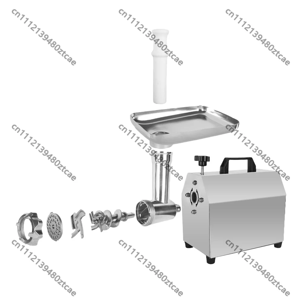 

Heavy Duty Electric Meat Grinder 140W 25kg/h Stainless Steel Mincer & Sausage Filler