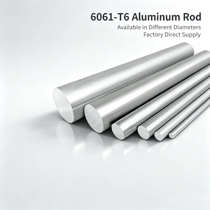 6061 High Quality Aluminum Solids Rod Round Bar Diameter 5mm~20mm Length 500mm