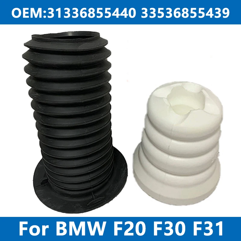 

2Pcs Rubber Buffer Suspension Shock Absorber Bump Stop 31336855440 33536855439 for BMW F20 F30 F34 116i 218 320i 325d 328i 330d