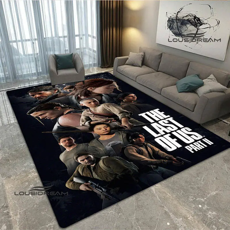 The latest movie The last of US printed carpet Non -slip carpet  kitchen mat anime rug floor mats cute rug birthday gift