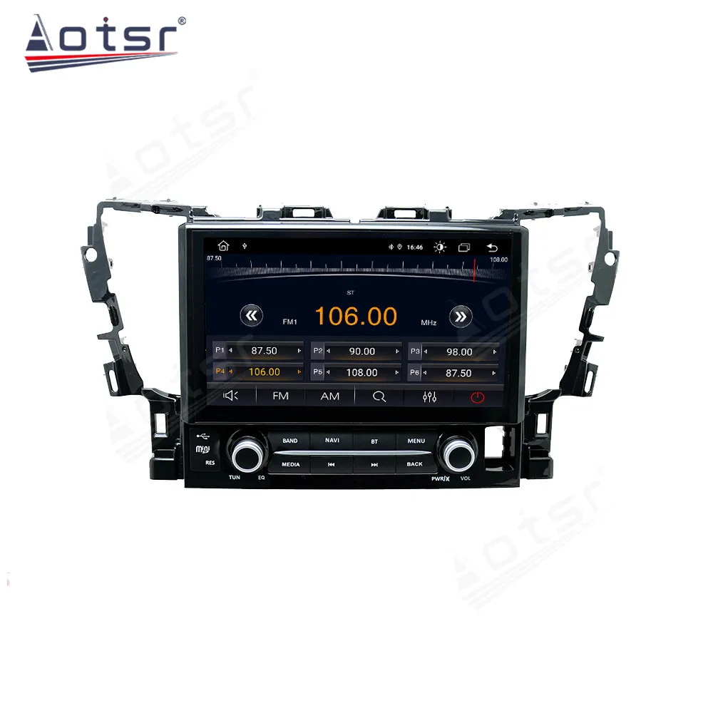 10.1 Inch Android 12 Car Radio For Toyota Alphard 2015 - 2017 Receiver Central Multimedia Player Screen Carplay Stereo Head Unit