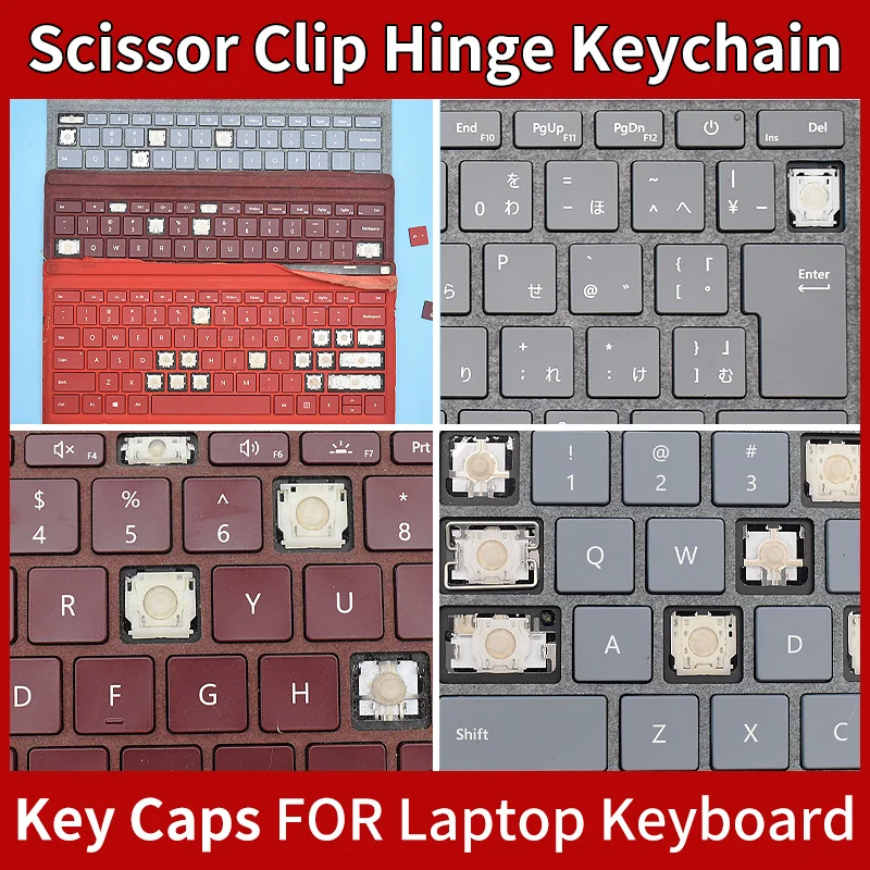 Replacement For New Surface Laptop 3 Laptop 4 Keyboard Keycap 1886 1943 1945 1872 15inch 13.5inch Keycap & Hinge