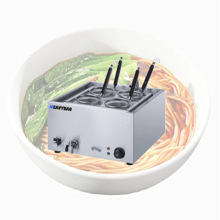

Heavybao Commercial Stainless Steel Pasta Cooker Electric Noddle Cooking Hotel Restaurant Equipment Hot Sale Pasta Cooker