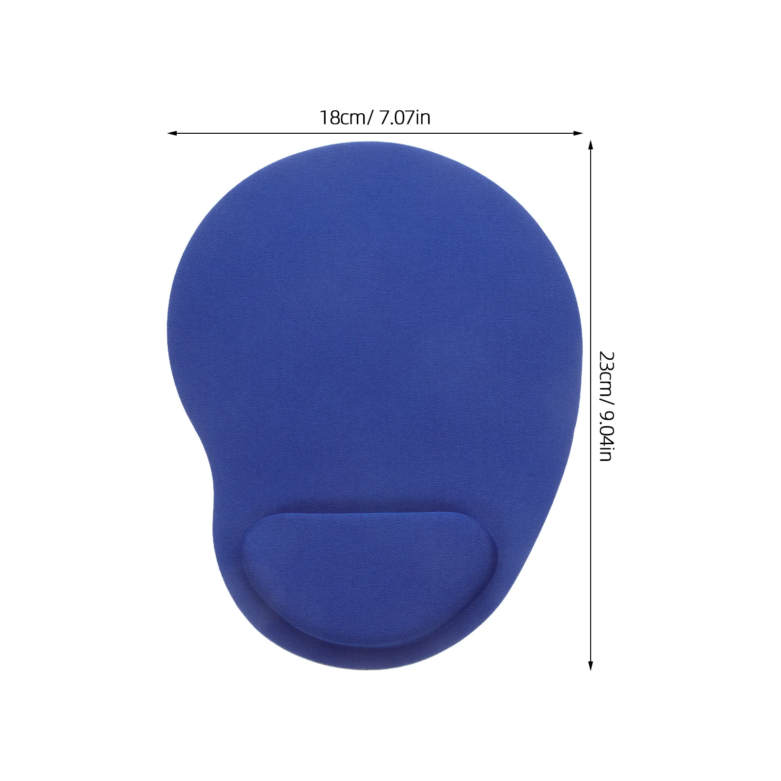 แผ่นรองเมาส์คอมพิวเตอร์แบบตั้งโต๊ะที่สะดวกสบาย ที่วางข้อมือตามหลักสรีรศาสตร์สำหรับเล่นเกมในสำนักงาน แผ่นรองกันลื่นแบบนุ่ม ใช้กับแล็ปท็อป