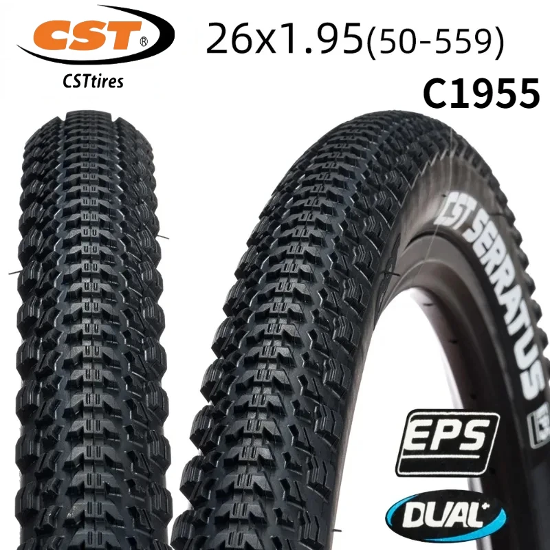 26X1.95 50-559 CST C1955 MOUNTAIN BICYCLE TIRE OF MTB TYRE XC WIRE BEAD EPS 60TPI