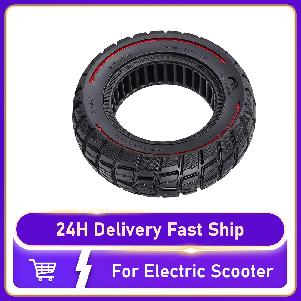 Tubeless Explosion-proof Off-road Solid Tire For Electric Scooter Shock-absorbing Inner Honeycomb Thickening Tyre Parts