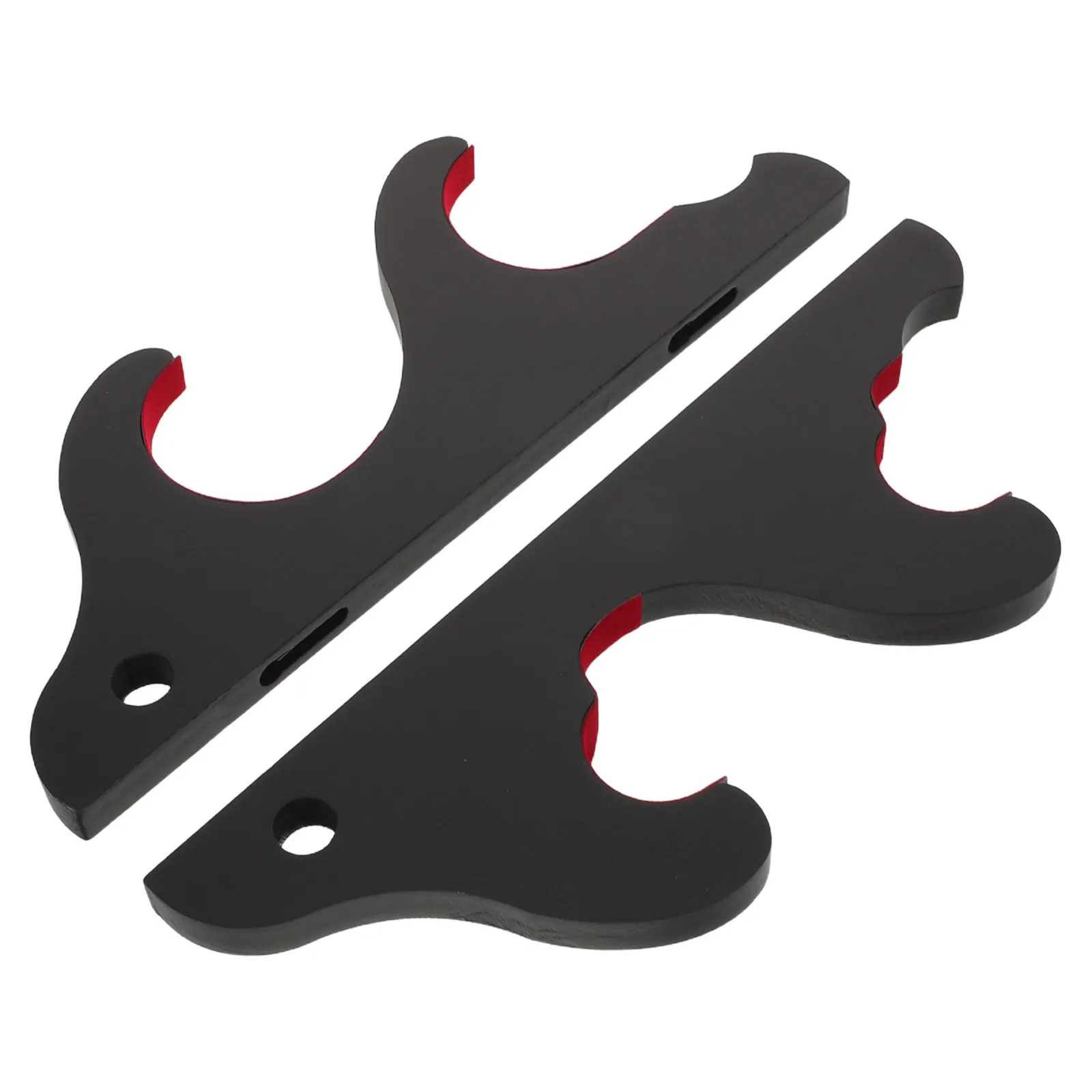 Baseball Bat Wall Mount Rack 2 Piece Strong Horizontal Hanger Holder for Youth Adult Bats Sports Room Decor