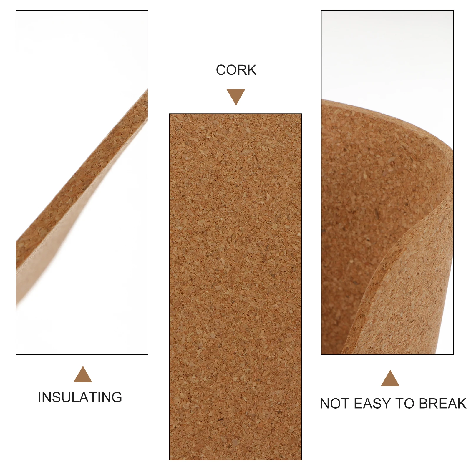 

10pcs Blank Cork Coasters Square Cup Mat Heat Insulation Coasters For Home Diy Crafts Parents Teachers Gift Idea