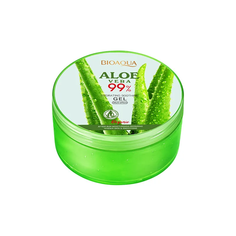 99% Aloe Vera Gel Moisturing Face Cream Soothing Shrink Pores Acne Treatment Day Cream Sleeping Mask Skin Care Products 300g